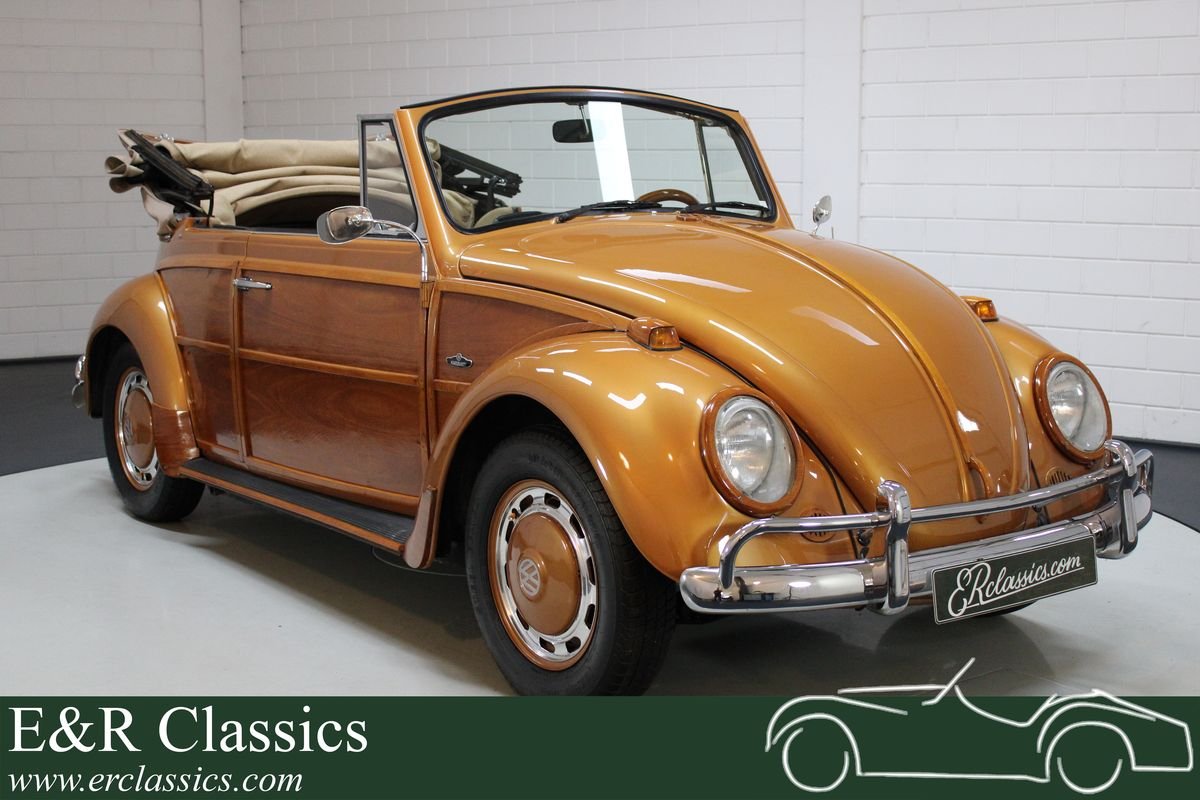 1966 VW Beetle Woody Convertible Extensively Restored 1966 Classic