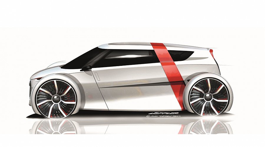 ‘Audi urban concept car’ – electric ‘1+1’