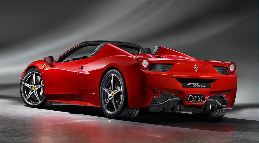 Ferrari 458 Spider to debut in Frankfurt