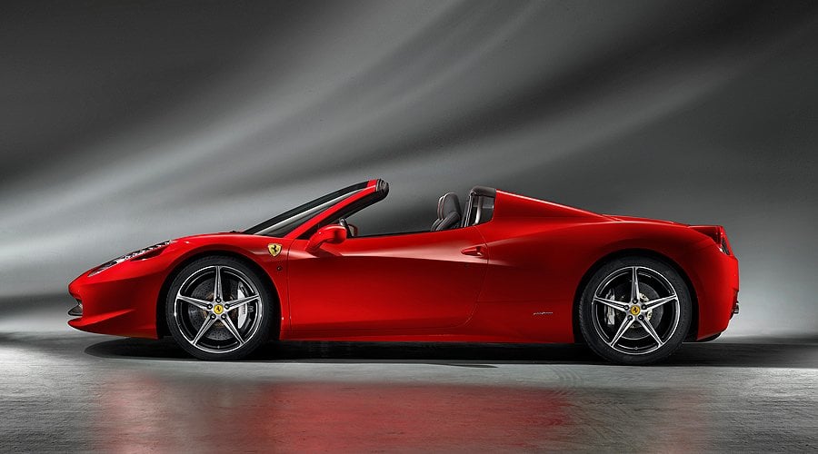 Ferrari 458 Spider to debut in Frankfurt