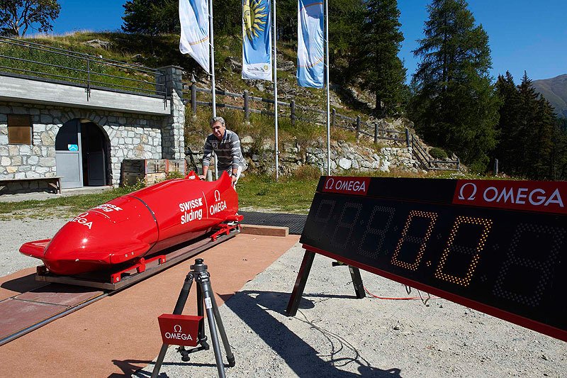 Monobob St. Moritz: Ein Mann und sein Schlitten