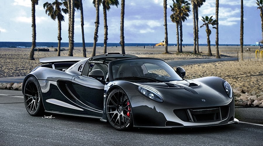 Hennessey Venom GT Spyder with 1200bhp