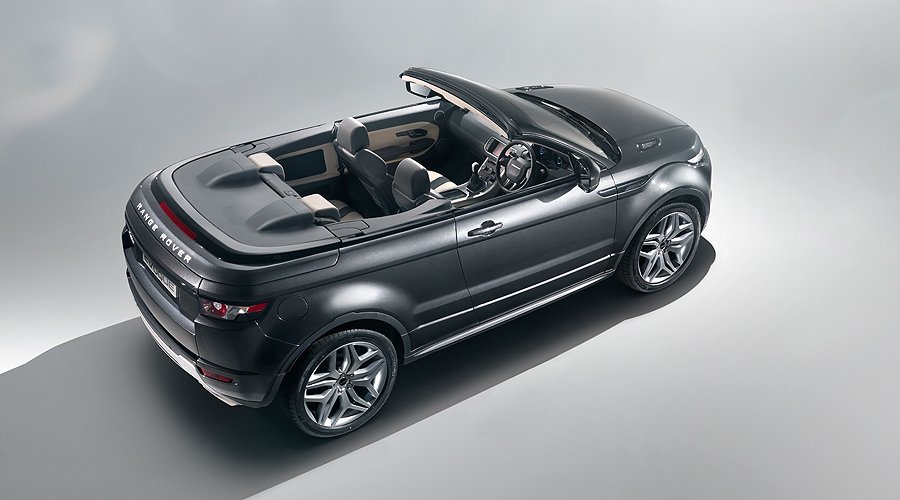 The Range Rover Evoque Convertible Is the Drop Top Cruiser, Reincarnated