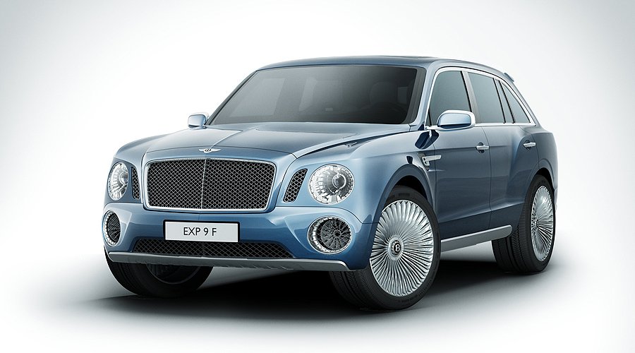 Bentley EXP 9 F: The long-awaited SUV