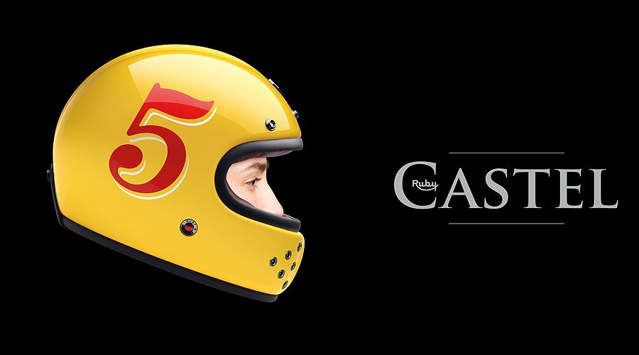 The Ruby Castel Helmet: For cool-headed riders 