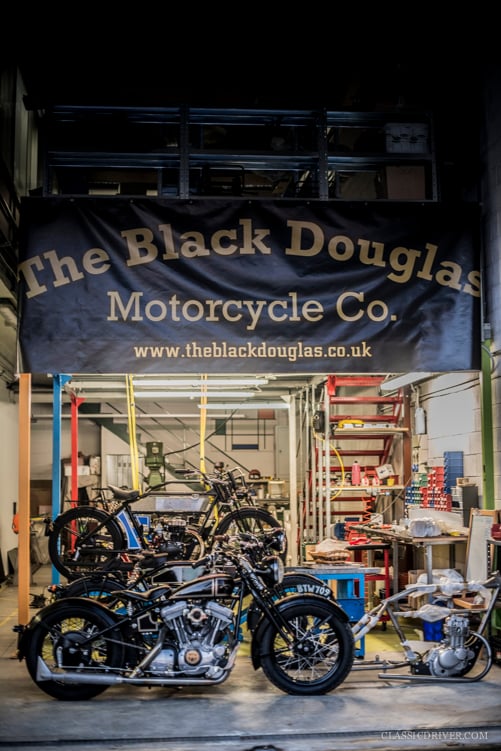 The black deals douglas motorcycle company