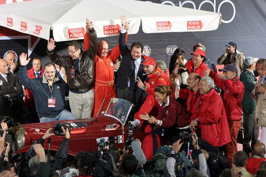 Mille Miglia 2008: Feucht fröhlich