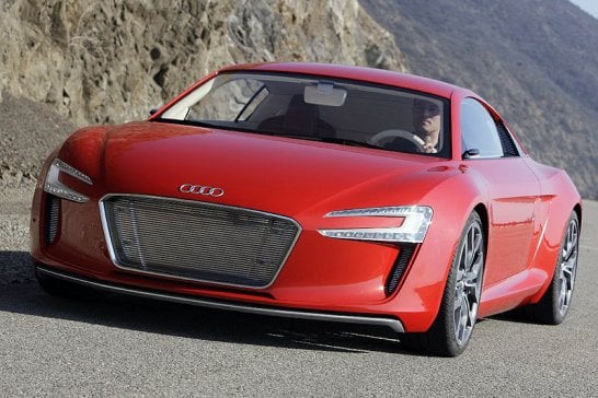 Audi e-tron: Elektronen-Beschleuniger