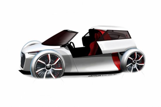 ‘Audi urban concept car’ – electric ‘1+1’