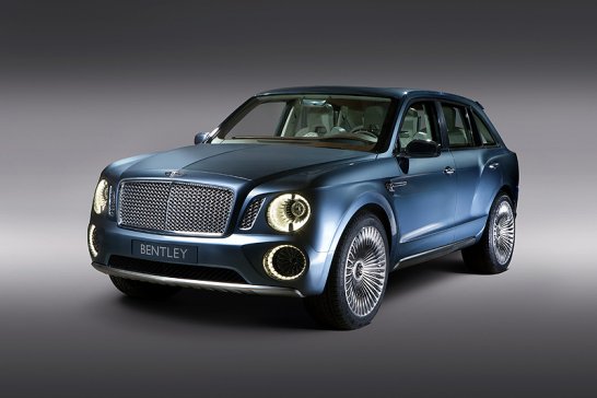 Bentley announces more details of 4x4 EXP 9 F