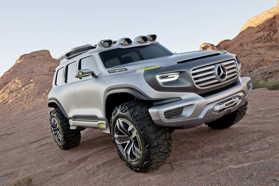 Mercedes-Benz Ener-G-Force: Offroad in die Zukunft