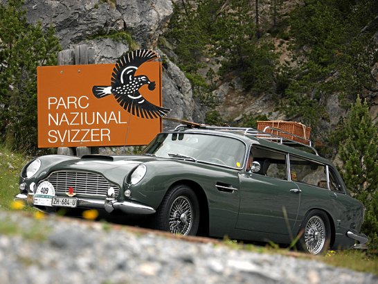 The 16th St Moritz British Classic Car Meeting