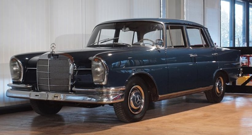 1963 Mercedes 220b #5