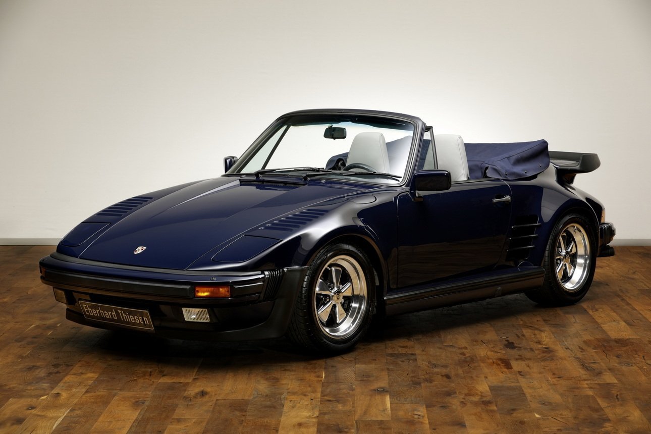 Porsche Turbo Cabriolet Flachbau Flatnose Classic