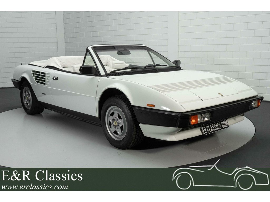 1985 Ferrari Mondial Cabriolet White On White 31 037 Km 1985