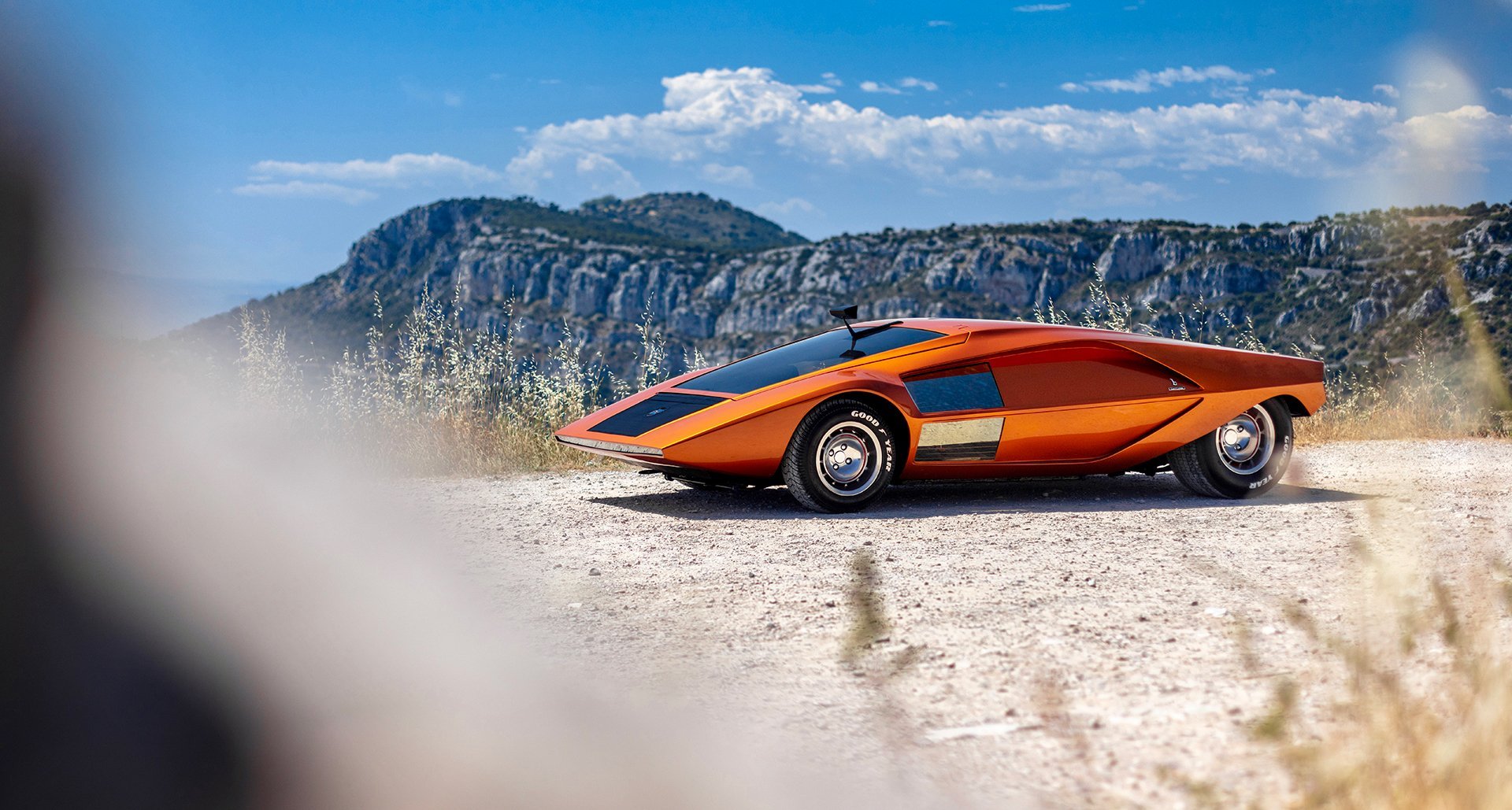 Tangerine dream – capturing the wild Lancia Stratos Zero in the wild