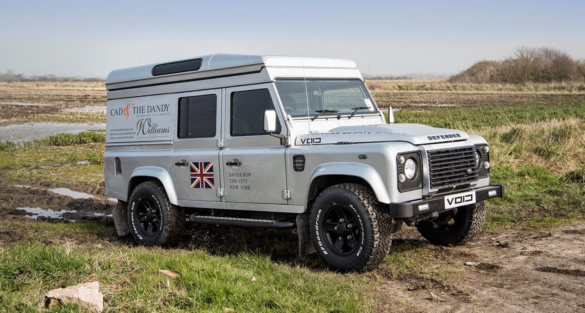 Savile Offroad A bespoke Land Rover Defender for Cad The Dandy