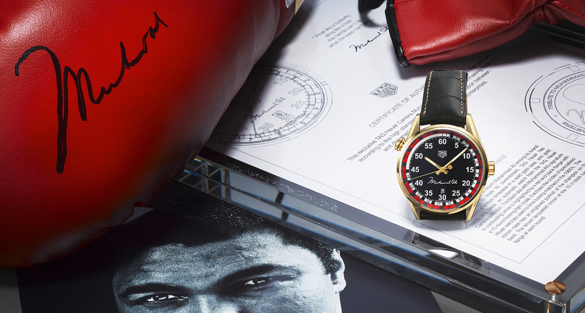 Tag Heuer gives Muhammad Ali a golden send off Classic Driver