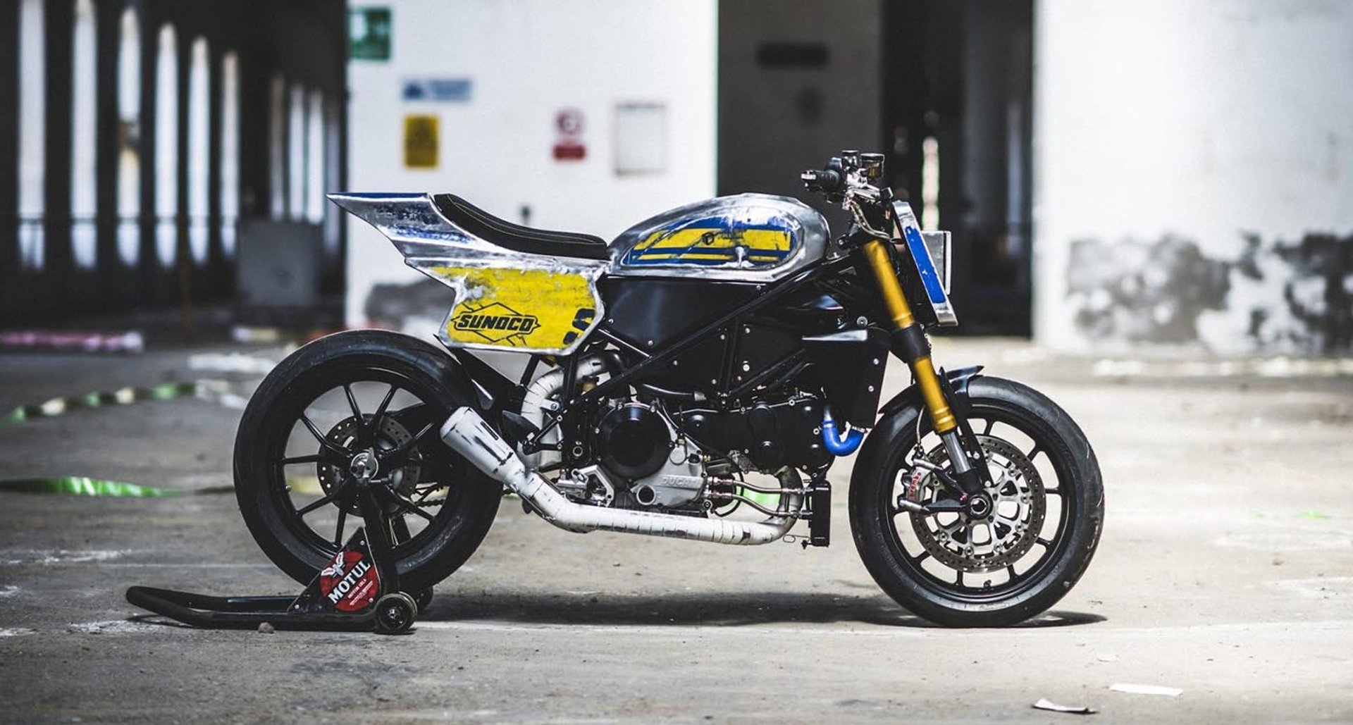 Cream of the crop: A Ducati 749 café racer from Estonia