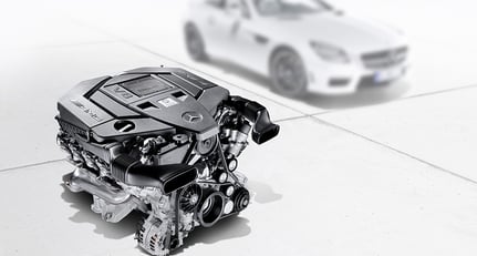 2012 Mercedes SLK55 AMG uses new V8 with cylinder deactivation technology