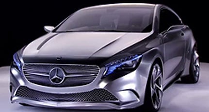 Video: Mercedes A-Klasse Concept geht ans Netz