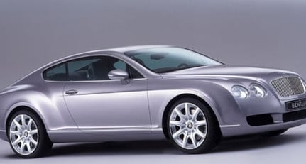 Paris Motor Show 2002 Bentley GT coupé named