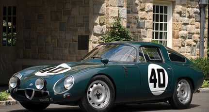 Alfa Romeo TZ1 Le Mans, Nürburgring and Tour de France entry 1963