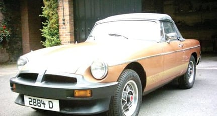 MG B Roadster Delivery Mileage 1981