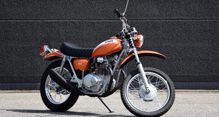 Honda SL350 (1971). Candy Topaz Orange