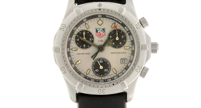 A stainless steel quartz gentleman s Tag Heuer 1500 Series wrist