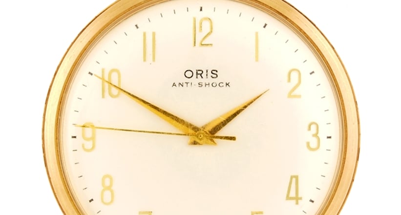 Oris anti shock online pocket watch