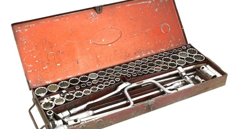 Vintage britool 2024 socket set