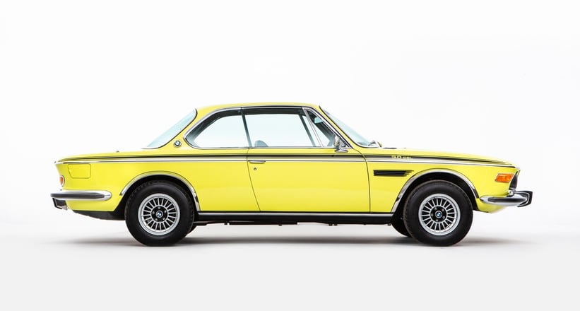 1973 BMW 3.0 - BMW 3.0 CSL // GOLF YELLOW // RESTORED UK RHD COUPE