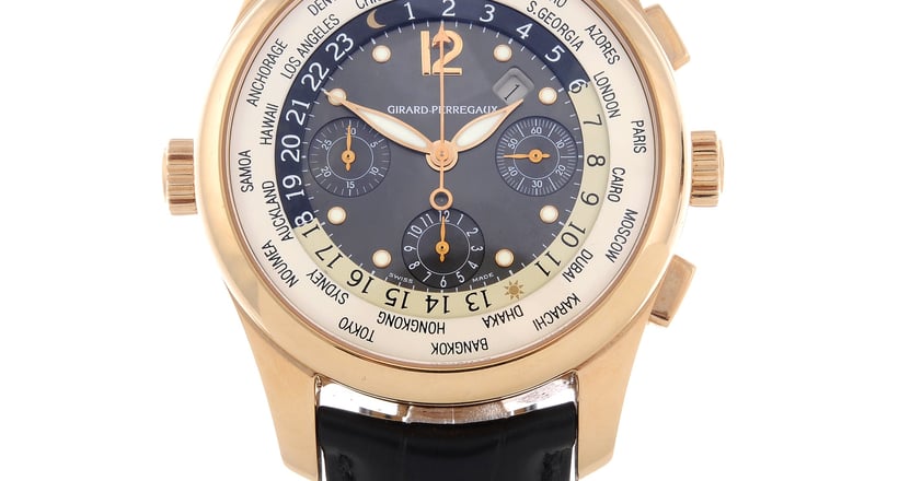 Girard Perregaux Chronographe World Time Classic Driver Market