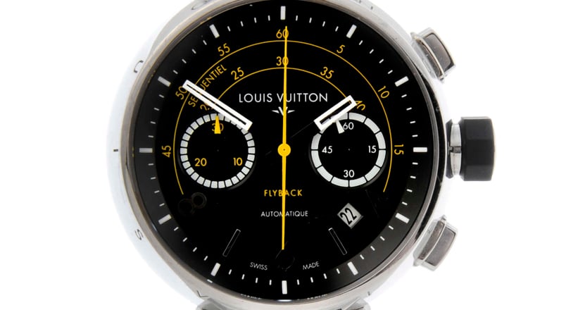 Wrist Check: The Louis Vuitton Tambour, Steel On Steel