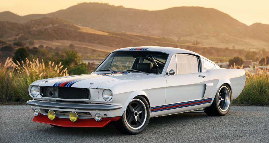 This Martini-liveried Mustang is the coolest pony car in the Wild West ...