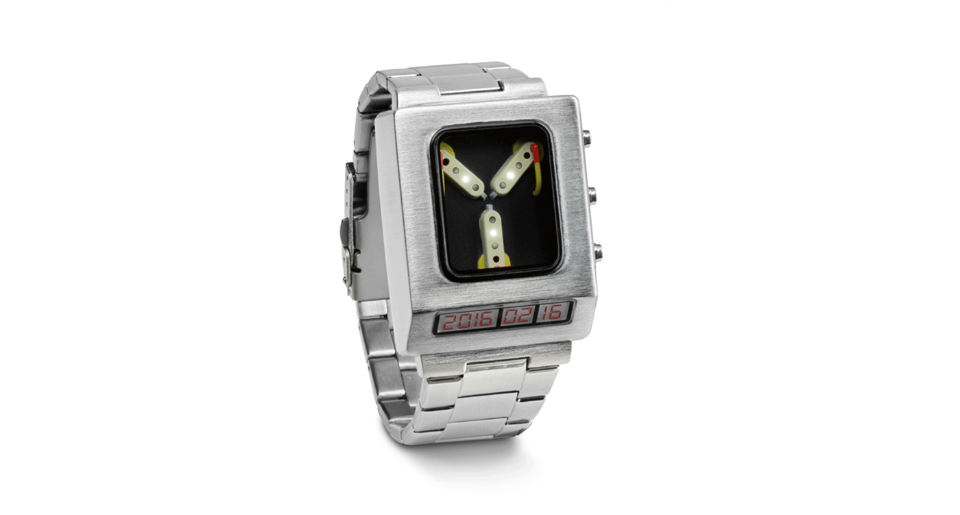 The Flux Capacitor that fits on your wrist