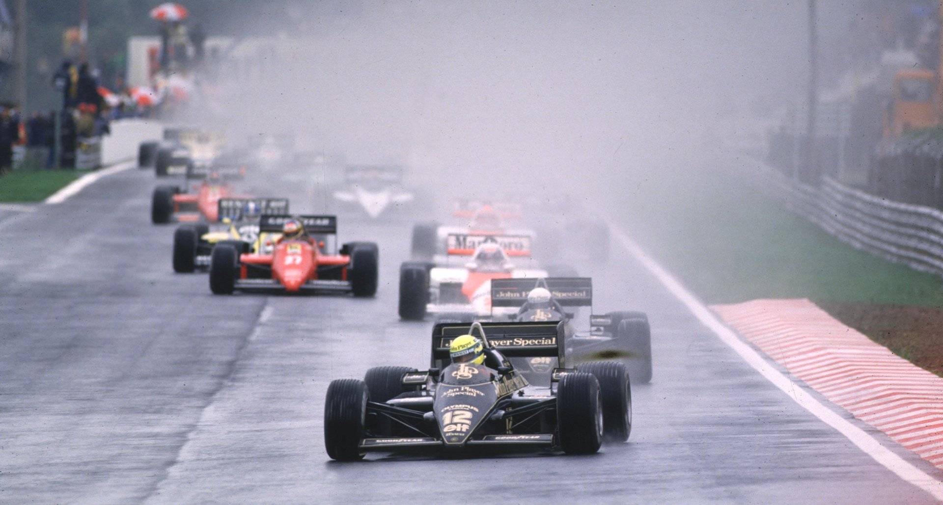 Ayrton Senna's first Grand Prix winning Lotus back on track