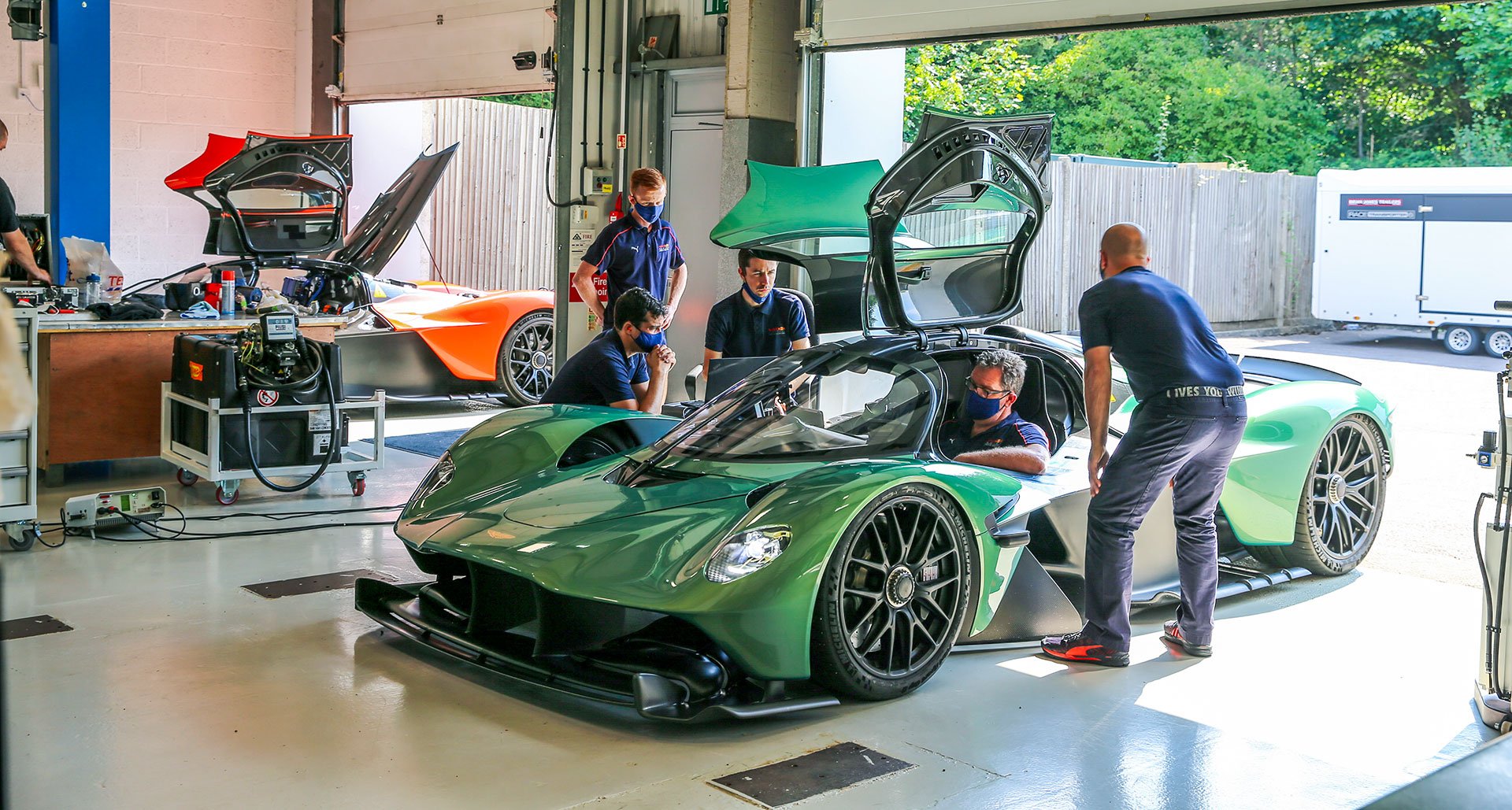 Racing lines: A ride in the Aston Martin Valkyrie