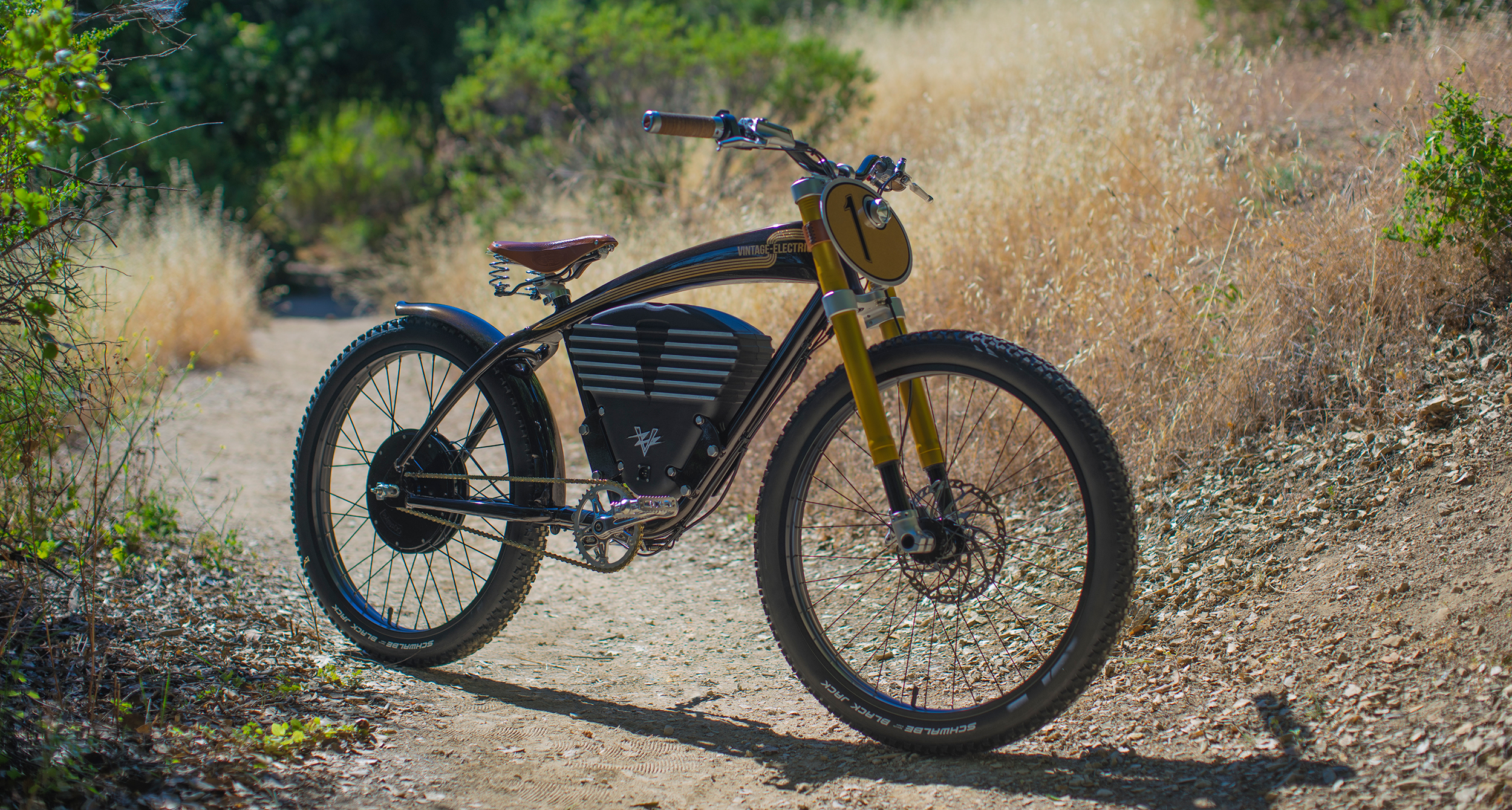 Take your commute offroad with the Vintage Electric