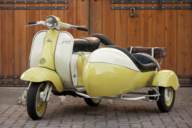 Scooter with Sidecar