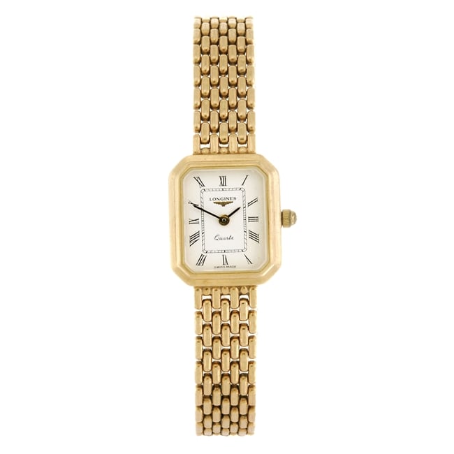 A 9ct gold quartz lady's Longines Classic bracelet watch. | Classic ...