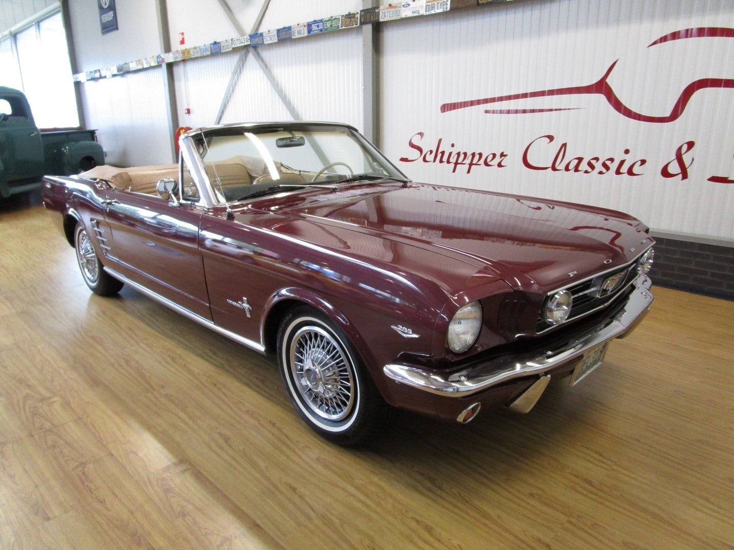 1966 Ford Mustang 2 V8 Cabrio Vintage Car For Sale