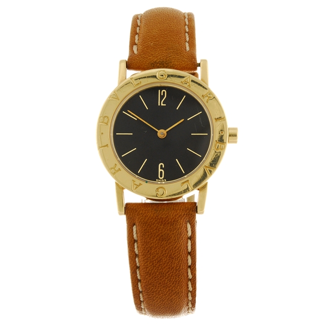 An 18k gold quartz Bulgari Bulgari wrist watch. | Classic Driver Market