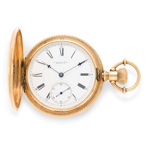 - E. Howard & Co., Boston. A fine 14K gold hunter cased watch | Classic ...