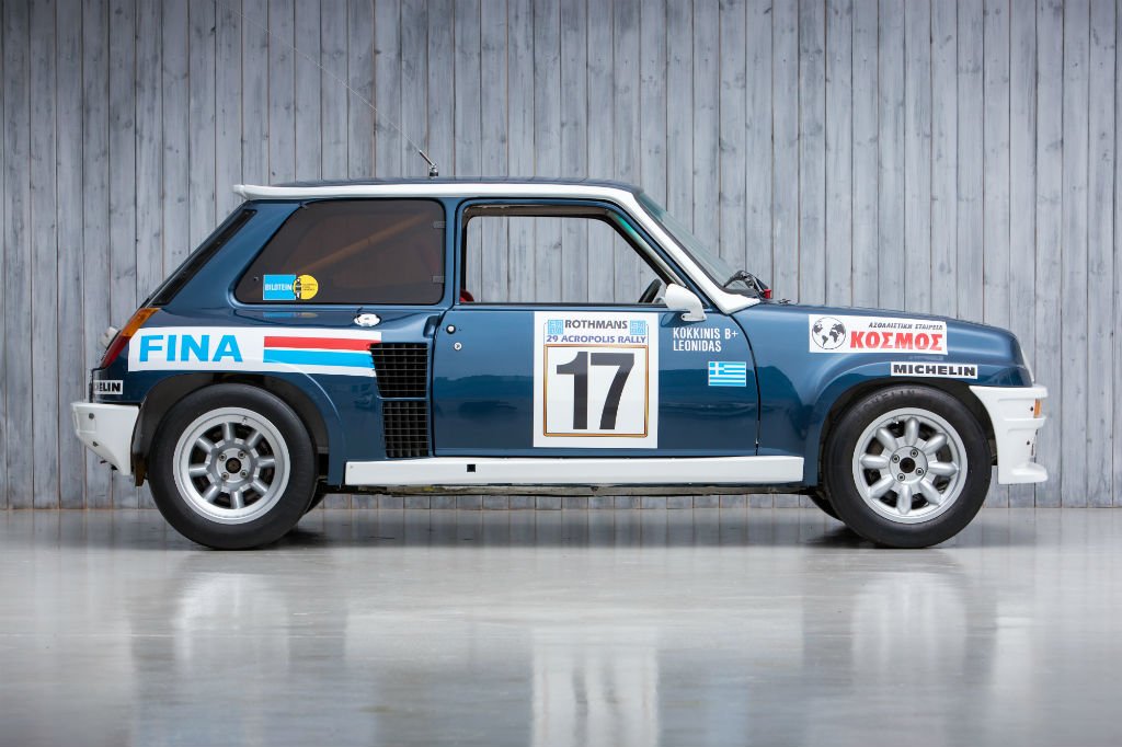 1981 Renault 5 Turbo Group 4 Ex Leonidas 8th In The Acropolis Wrc Round Vintage Car For Sale