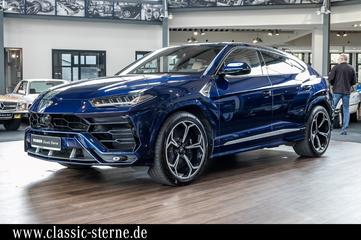 2019 Lamborghini Urus - Mega full equipment Blue/Beige Pano B&O ...