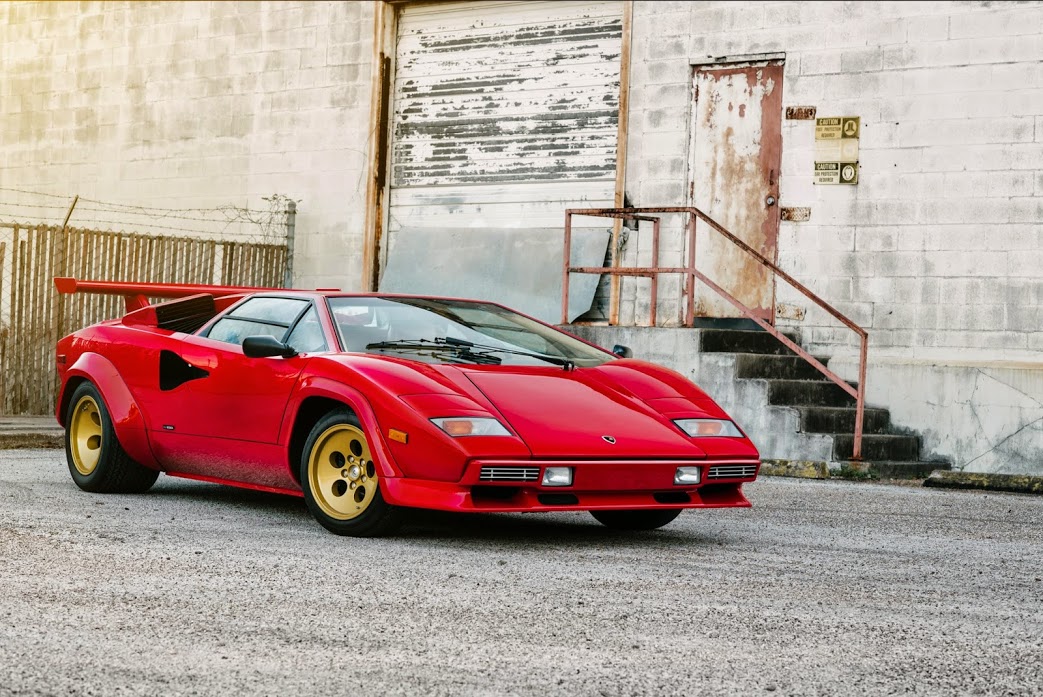 Lamborghini Countach lp500 s Yellow