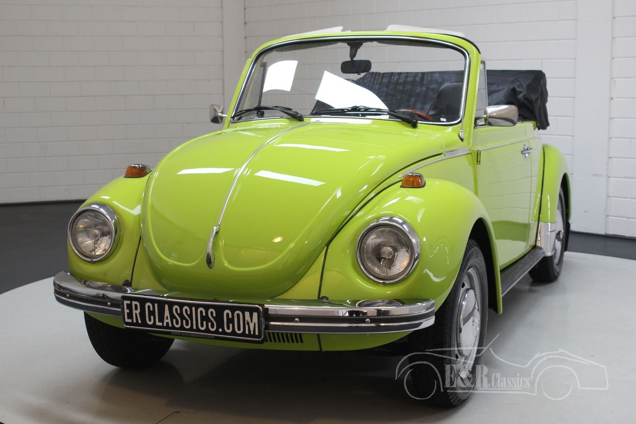 1978 Vw Beetle 1303 S Cabriolet 1978 Lime Green Vintage Car For Sale