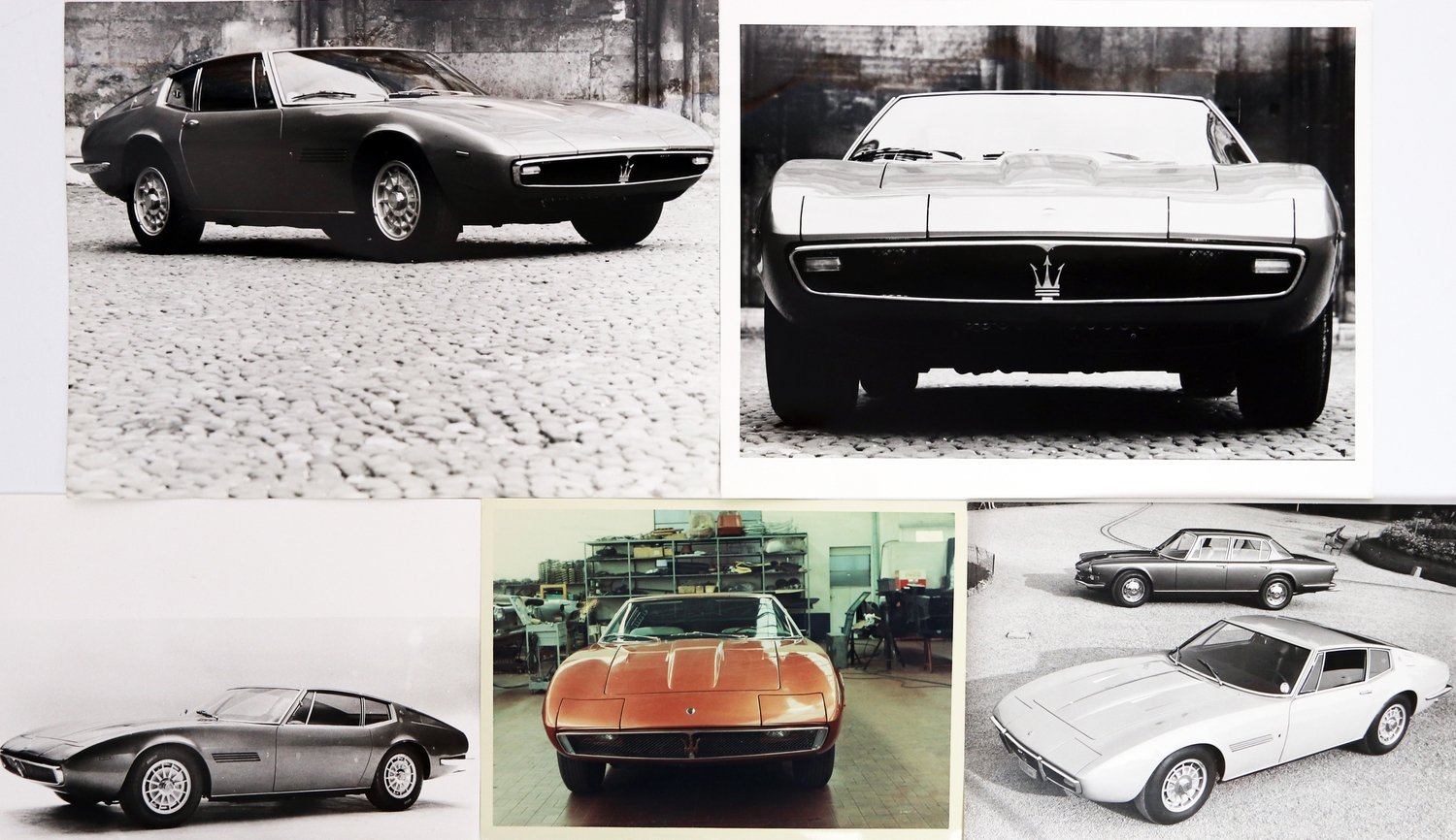 Maserati 5 Original factory press photos Ghibli | Classic Driver Market